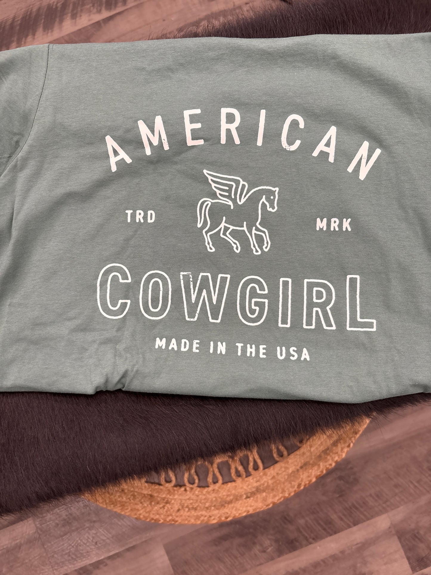 American Cowgirl emerald