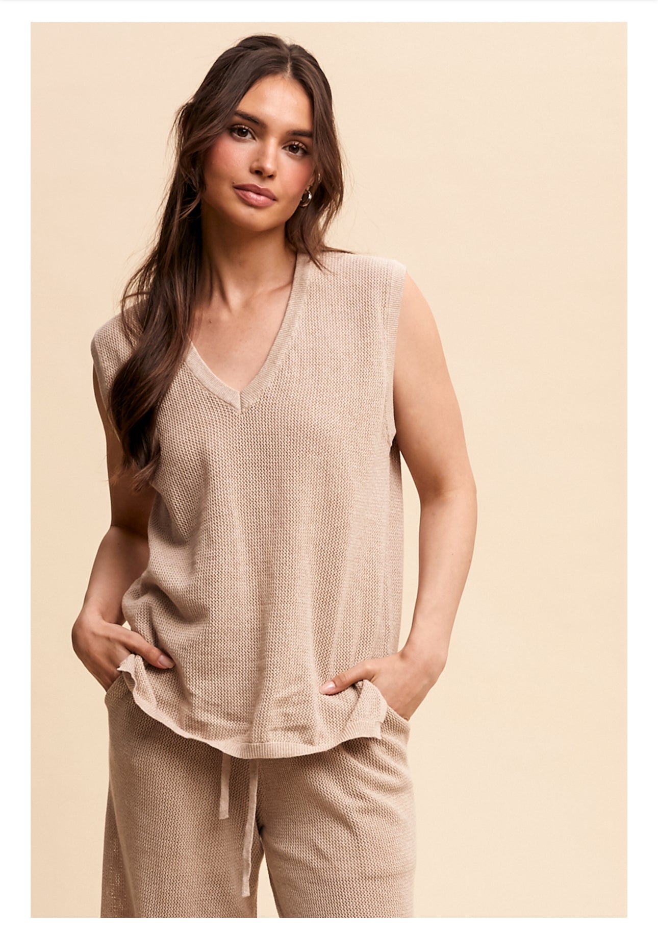 Knit lounge set