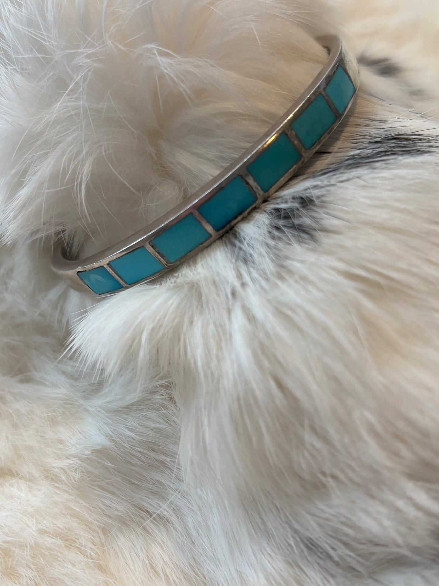 Vintage channel turquoise