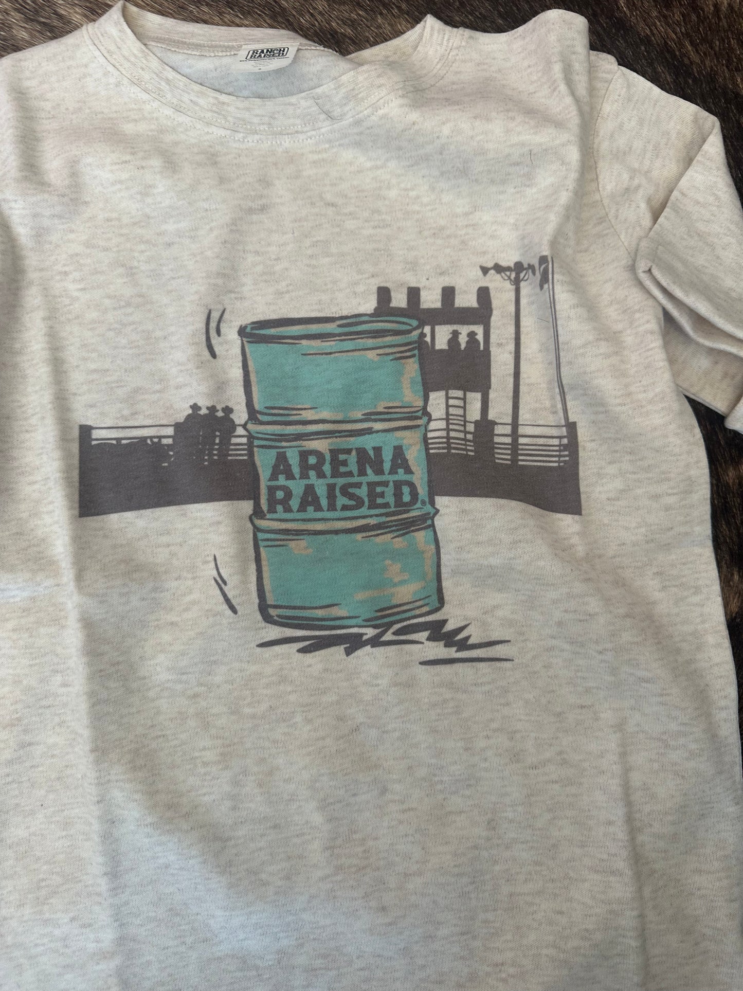 Kids- Arena Raised Barrel Tee