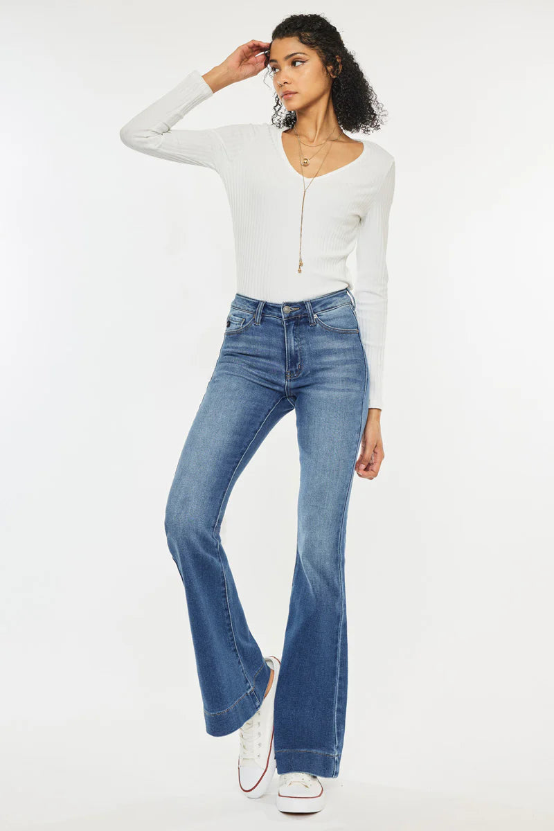 KanCan Roxanne High Rise Flare Jeans