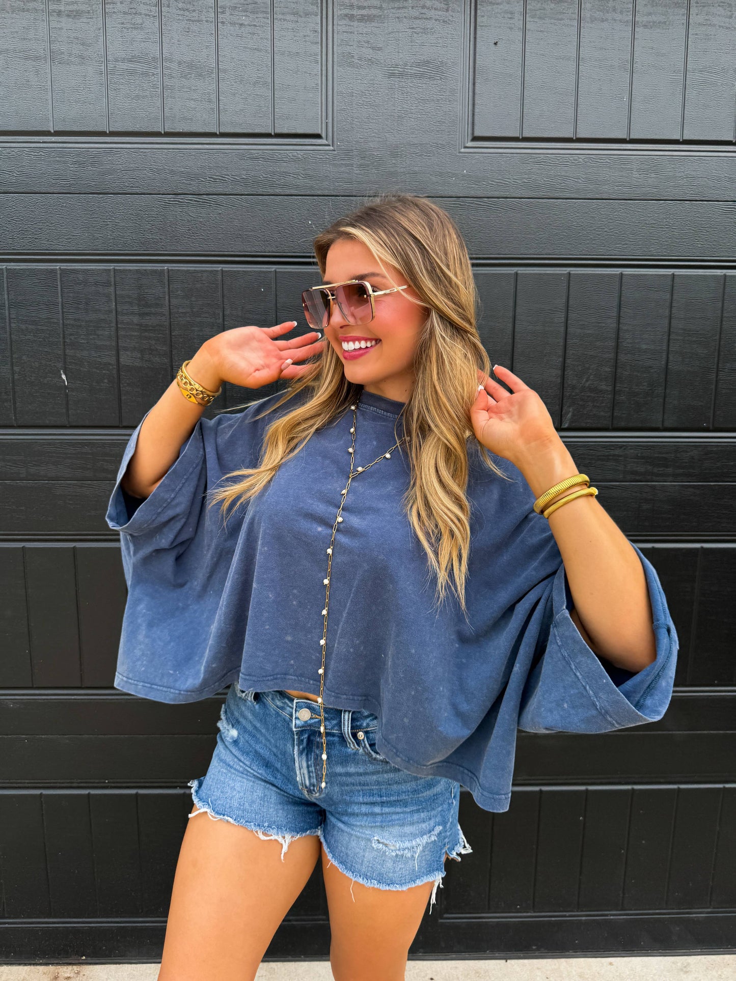 WASHED AWAY BASIC TEE