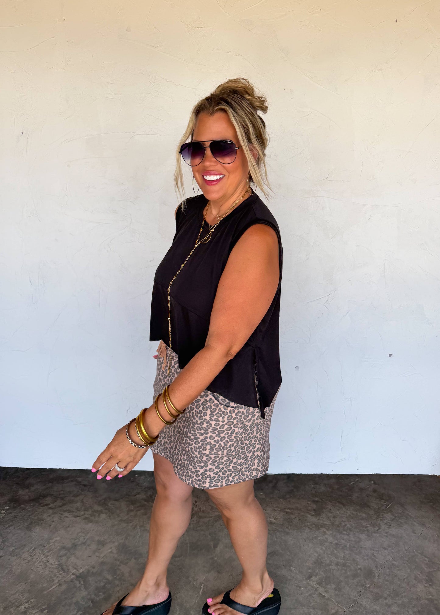 WILD SIDE CHEETAH SKIRT