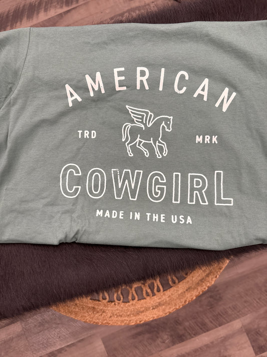 American Cowgirl emerald