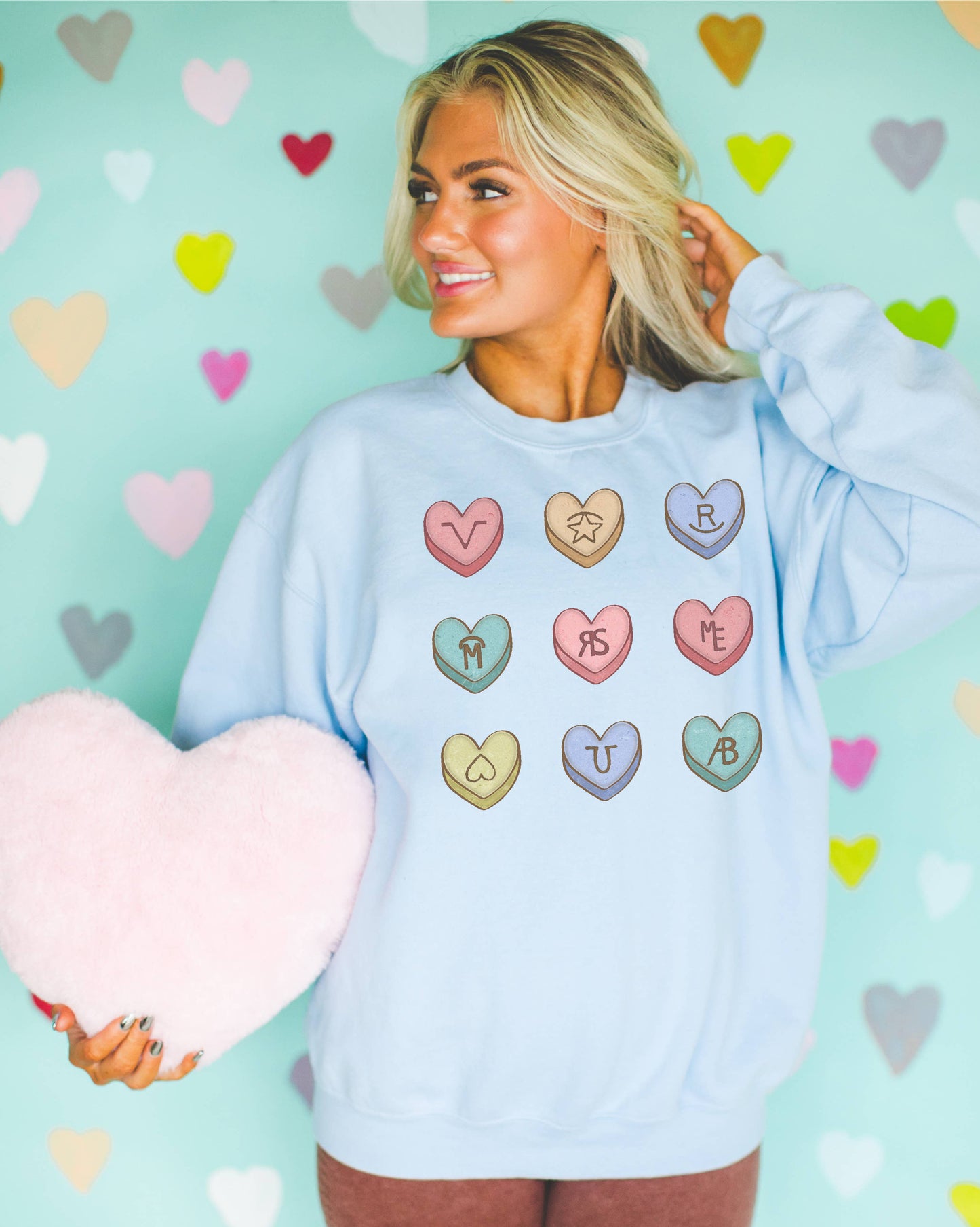 Ranch Hearts Sweatshirt