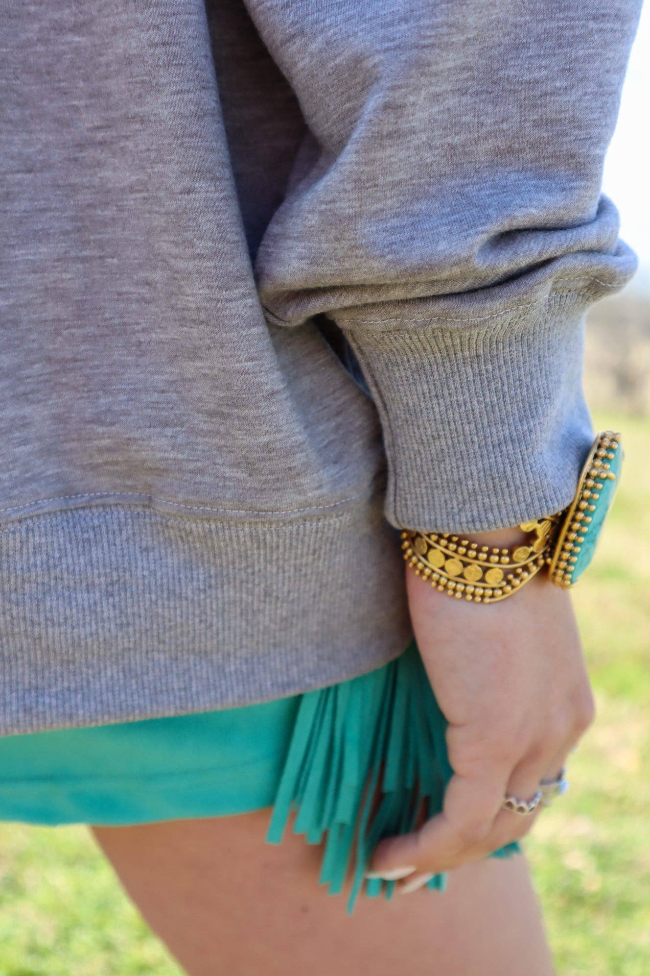 Giddy Up flocking light weight Sweatshirt