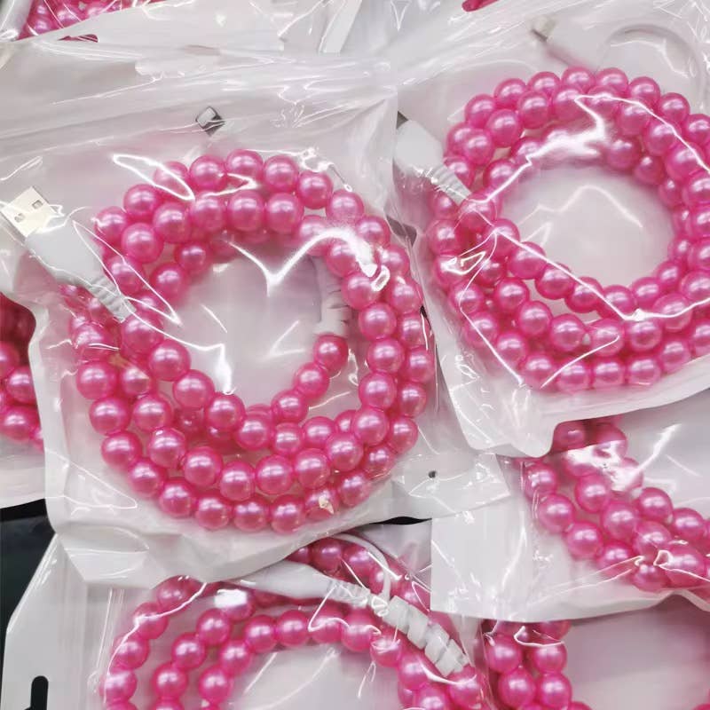 Beaded Type C/Apple Charger - 3.5ft