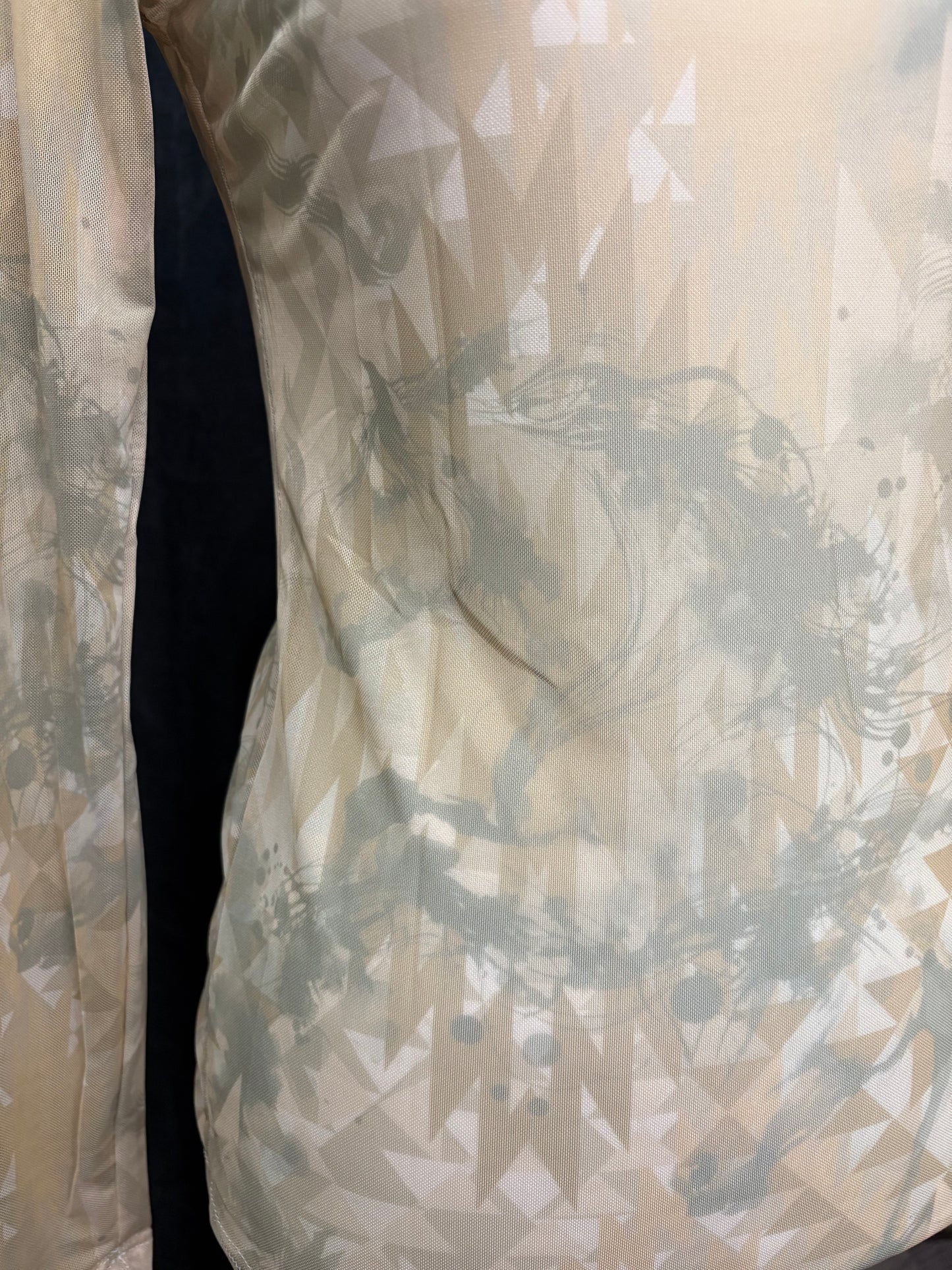 Whispering Sand Mesh Top