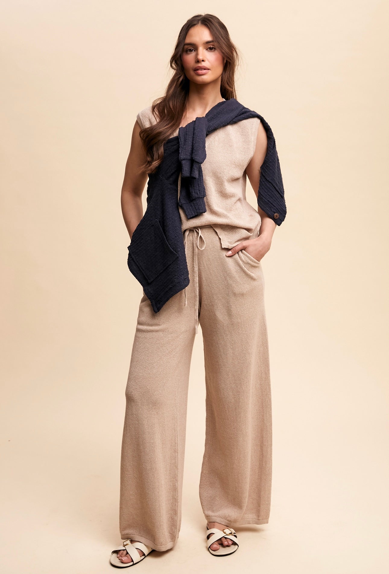 Knit lounge set