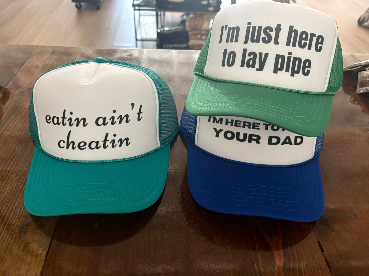 Uncle Bekah’s Inappropriate Trucker Hats
