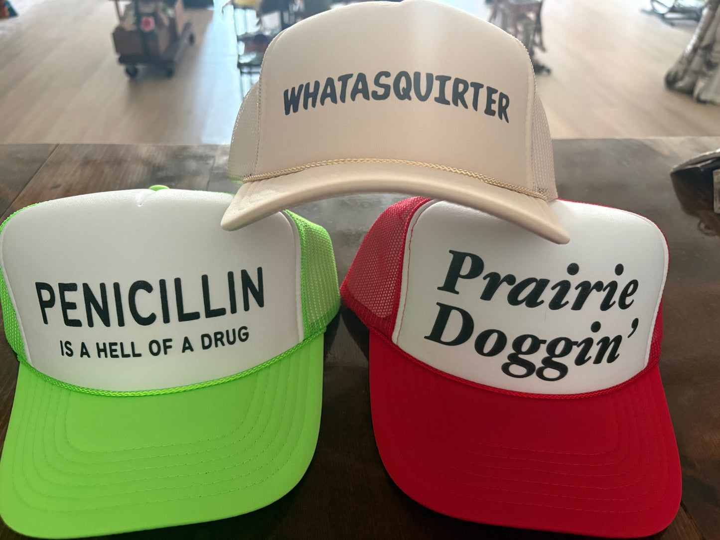 Uncle Bekah’s Inappropriate Trucker Hats