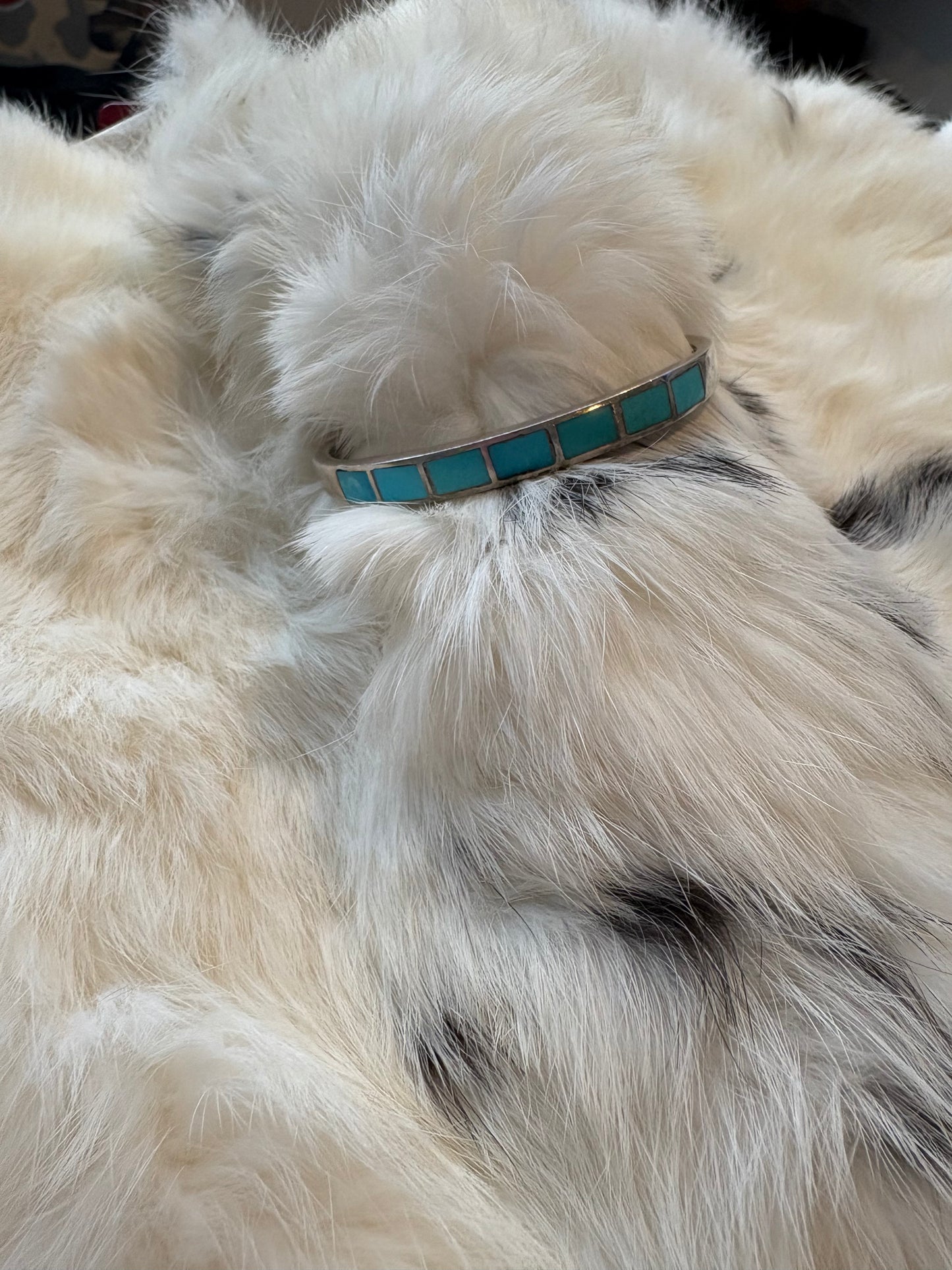 Vintage channel turquoise