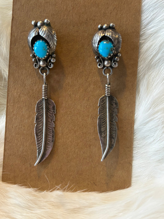 Feather pendant