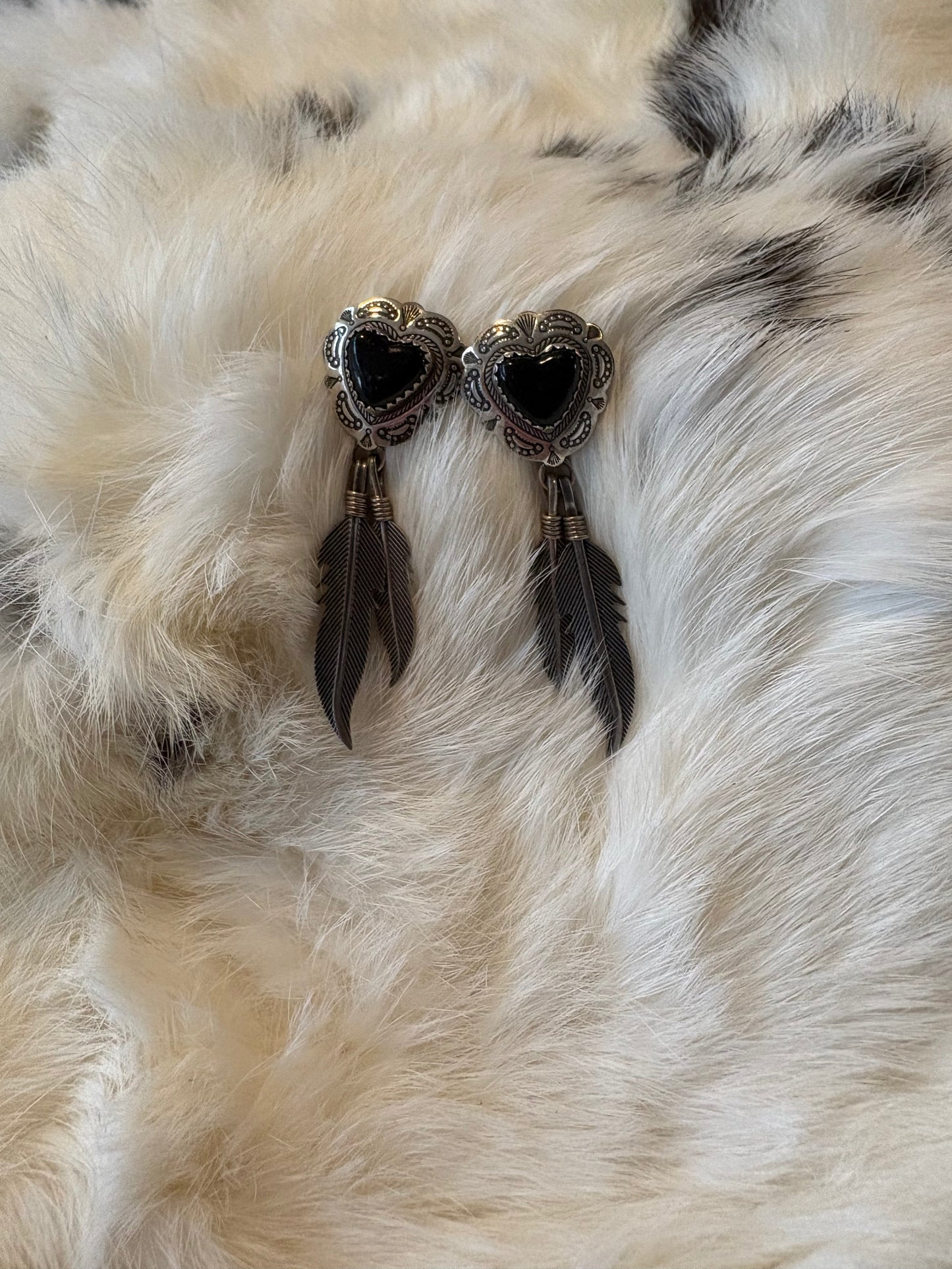 QT Heart Feathers