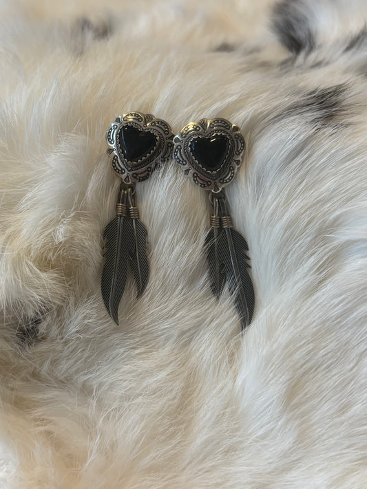 QT Heart Feathers