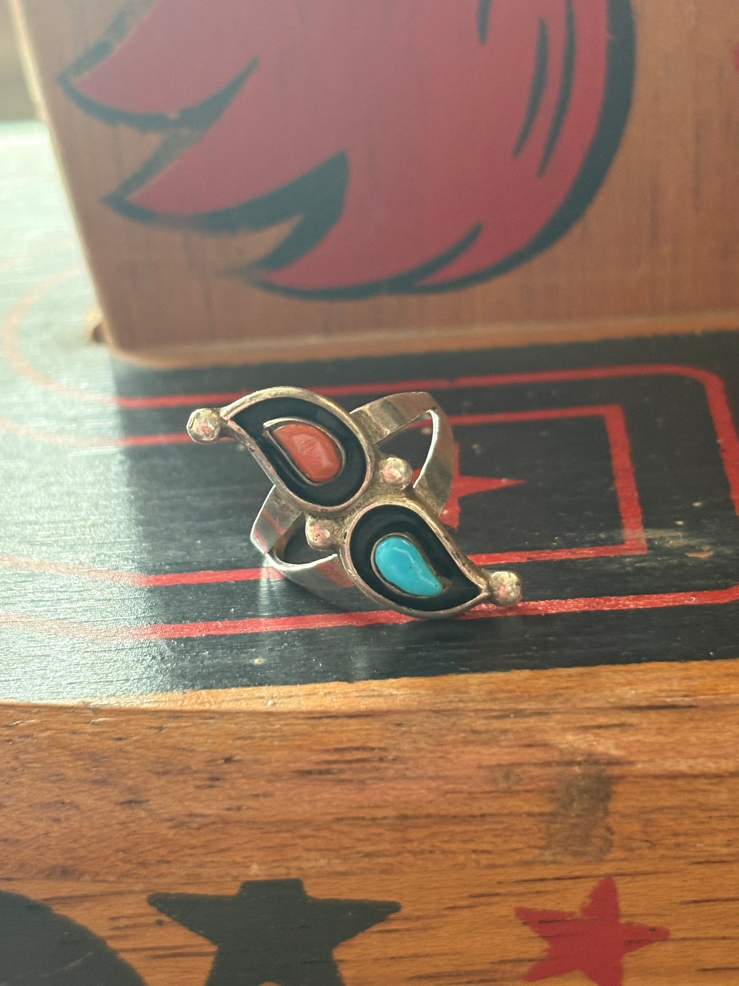 Coral Turq drop