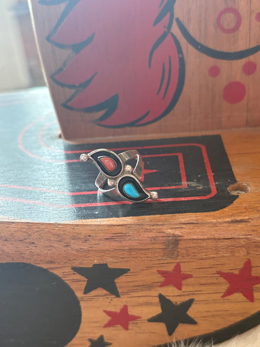 Coral Turq drop
