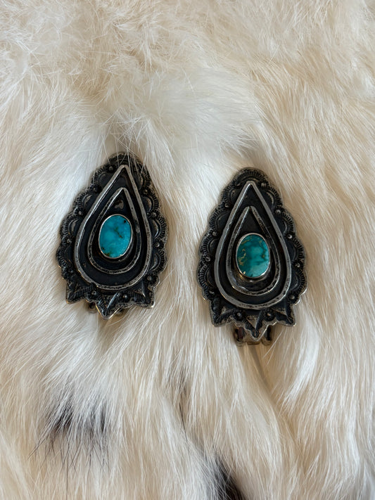 Vintage turq inlay