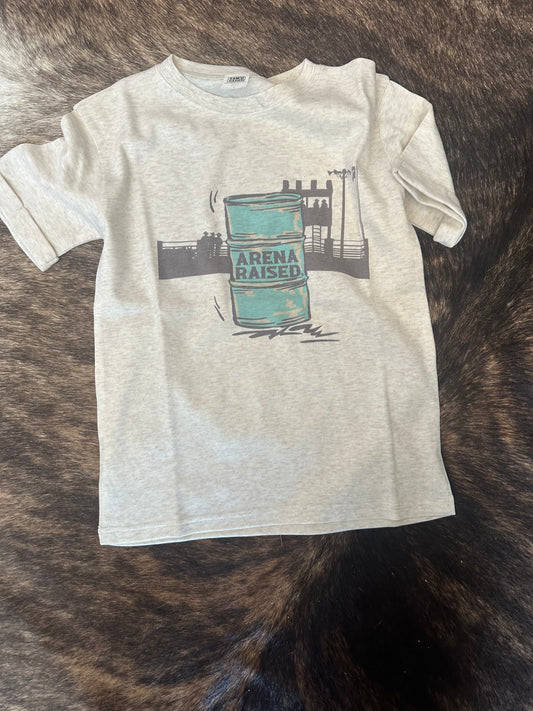 Kids- Arena Raised Barrel Tee
