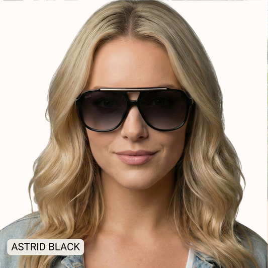 Astrid - Women's Oversized Aviator Sunglasses
