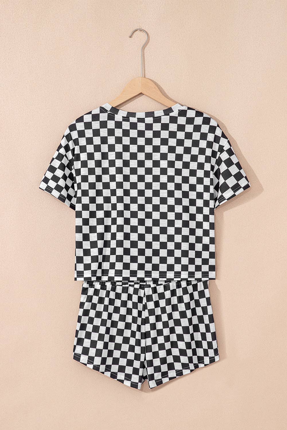 Checker T-Shirt and Skort Set